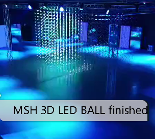 3d led ball light