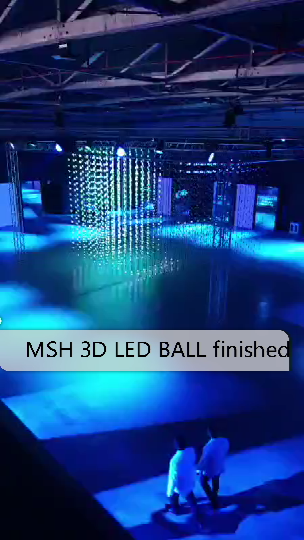 3d led ball light